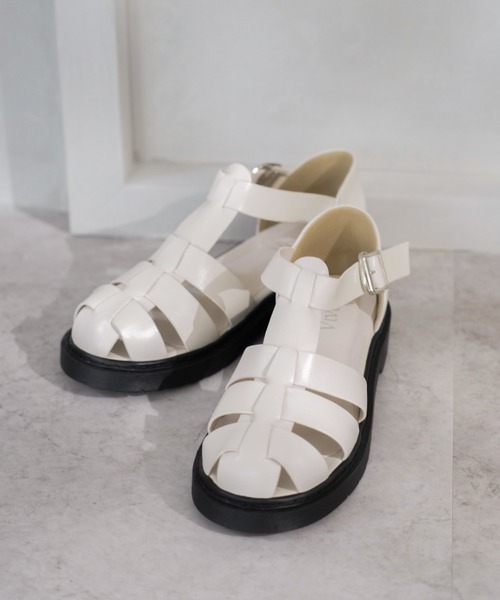 VIVIAN（ヴィヴィアン）の「ボリュームソールグルカサンダル（サンダル・レディース・D/ブラック系その他2/ブラウン系その他5/ホワイト系その他5・S/LL/L/M）」の18枚目の写真