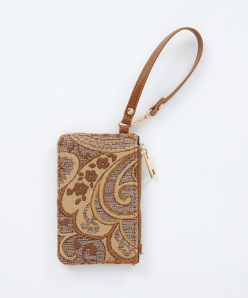 COLONY 2139（コロニートゥーワンスリーナイン）の「ジャガードポーチ付きトートバッグ/ショルダーバッグ（トートバッグ・レディース・ブラック/ブラウン/レオパード/ゼブラ/グリーン・FREE）」の15枚目の写真