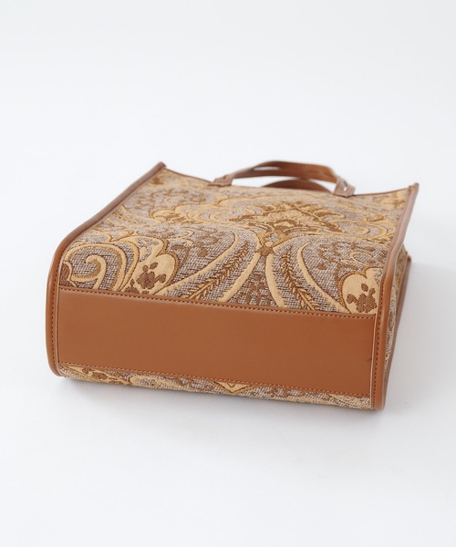 COLONY 2139（コロニートゥーワンスリーナイン）の「ジャガードポーチ付きトートバッグ/ショルダーバッグ（トートバッグ・レディース・ブラック/ブラウン/レオパード/ゼブラ/グリーン・FREE）」の18枚目の写真