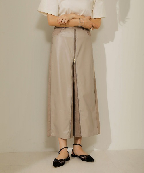 Bou Jeloud（ブージュルード）の「フロントＺＩＰパンツ（その他パンツ・レディース・インディゴブルー/ブラック/グレイッシュベージュ/ブルー・38）」の13枚目の写真