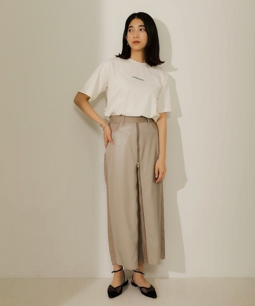 Bou Jeloud（ブージュルード）の「フロントＺＩＰパンツ（その他パンツ・レディース・インディゴブルー/ブラック/グレイッシュベージュ/ブルー・38）」の21枚目の写真