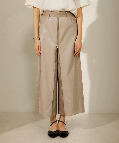 Bou Jeloud（ブージュルード）の「フロントＺＩＰパンツ（その他パンツ・レディース・インディゴブルー/ブラック/グレイッシュベージュ/ブルー・38）」の11枚目の写真