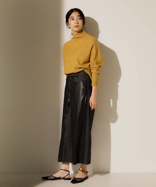 Bou Jeloud（ブージュルード）の「フロントＺＩＰパンツ（その他パンツ・レディース・インディゴブルー/ブラック/グレイッシュベージュ/ブルー・38）」の8枚目の写真