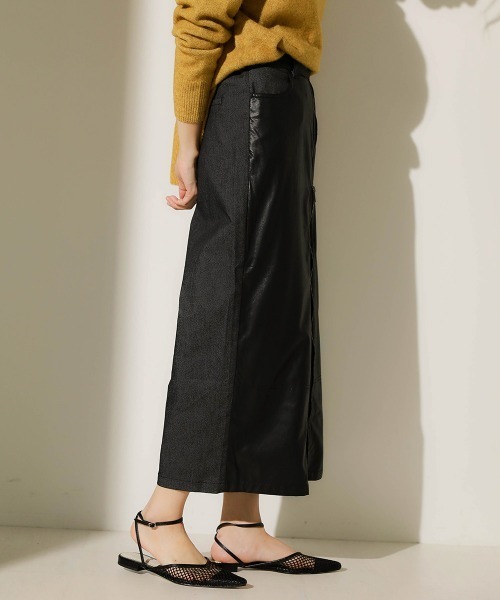 Bou Jeloud（ブージュルード）の「フロントＺＩＰパンツ（その他パンツ・レディース・インディゴブルー/ブラック/グレイッシュベージュ/ブルー・38）」の10枚目の写真