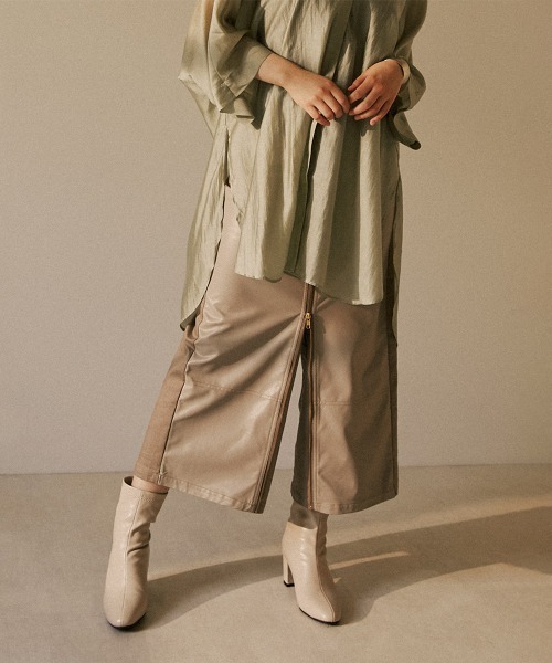 Bou Jeloud（ブージュルード）の「フロントＺＩＰパンツ（その他パンツ・レディース・インディゴブルー/ブラック/グレイッシュベージュ/ブルー・38）」の18枚目の写真