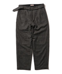 BEAMS LIGHTS | BEAMS LIGHTS / ストレッチ フラノ ベルト パンツ(その他パンツ)