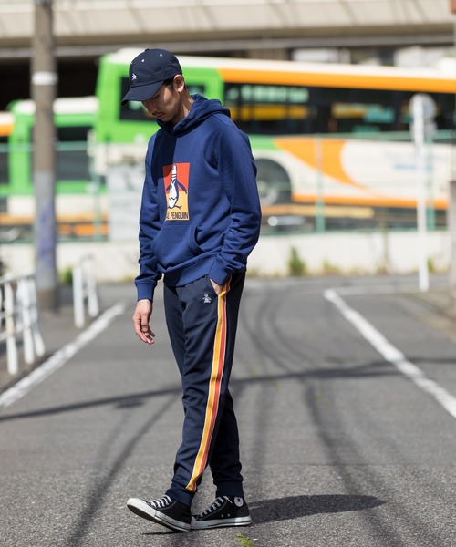 Original Penguin by Munsingwear（オリジナルペンギン バイ マンシングウェア）の「サイドライン トラックパンツ（その他パンツ・メンズ・ブラック/ネイビー・S/M/L/XL）」の15枚目の写真