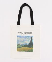 絵絵絵 | レディースメンズ シンプル名画キャンバストートバッグ(トートバッグ)