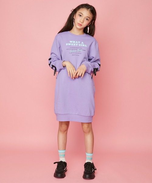 JENNI love(ジェニィラブ)の「ラインシースルークルーソックス(ソックス/靴下・キッズ・ラベンダー/ブラック/ミント・19-21cm/22-24cm)」の8枚目の写真