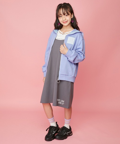 JENNI love(ジェニィラブ)の「ラインシースルークルーソックス(ソックス/靴下・キッズ・ラベンダー/ブラック/ミント・19-21cm/22-24cm)」の13枚目の写真