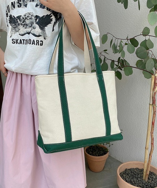 SETUP7（セットアップセブン）の「13色から選べるジップ付き、ママさんトート【SETUP7】ユーティリティキャンバスグローサリー ジップトップトート（トートバッグ・レディース・ブラック/ブラウン/グリーン/レッド/ホワイト系7/ホワイト系6/ブラック系1/グレー/ホワイト系5/ブラック系2/ネイビー系1/ネイビー系2/ネイビー系3・FREE）」の21枚目の写真