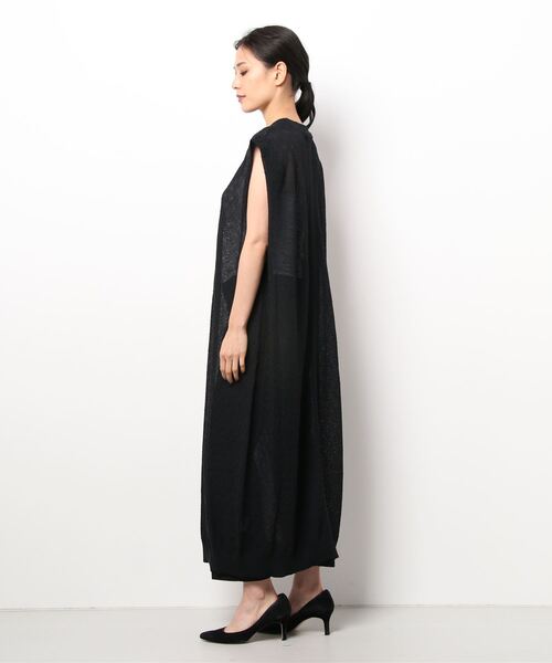 アンシェヌマンenchainement カラー切り替えモノトーンウールニット enchainement（アンシェヌマン）の「Bi Colored Cable Knit