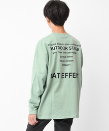 RAT EFFECT（ラットエフェクト）の「バックナロープリントロングTシャツ（Tシャツ/カットソー）」