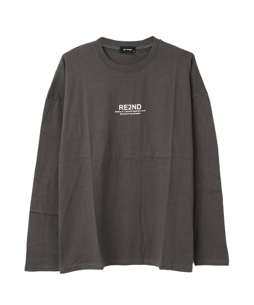 RAT EFFECT(ラットエフェクト)の「バックナロープリントロングTシャツ(Tシャツ/カットソー・キッズ・グリーン/グレー/ブラック/ライトブルー/オフホワイト/チャコールグレー・120/150/130/140/160/170)」の17枚目の写真