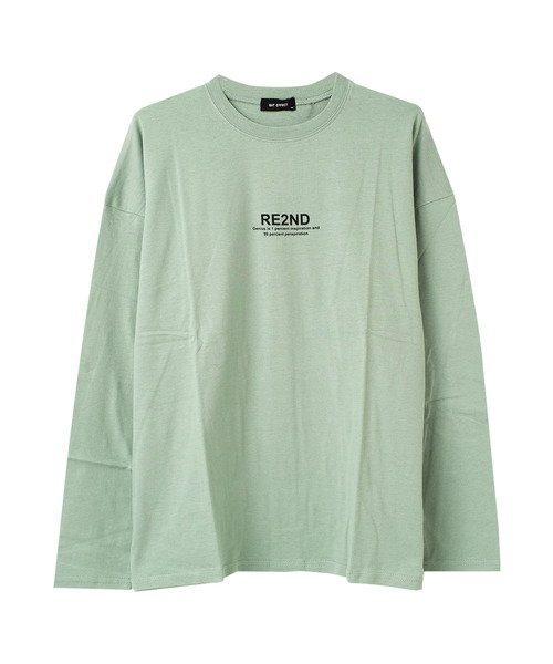 RAT EFFECT(ラットエフェクト)の「バックナロープリントロングTシャツ(Tシャツ/カットソー・キッズ・グリーン/グレー/ブラック/ライトブルー/オフホワイト/チャコールグレー・120/150/130/140/160/170)」の18枚目の写真