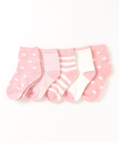 Anuenue（アヌエヌエ）の「キッズソックス（5足セット靴下）（ソックス/靴下・キッズ・A/B/C/D/E/F・M/L）」の3枚目の写真