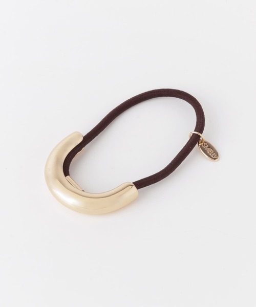 SMELLY（スメリー）の「メタルカーブヘアポニー（ヘアゴム・レディース・ゴールド・-）」の15枚目の写真