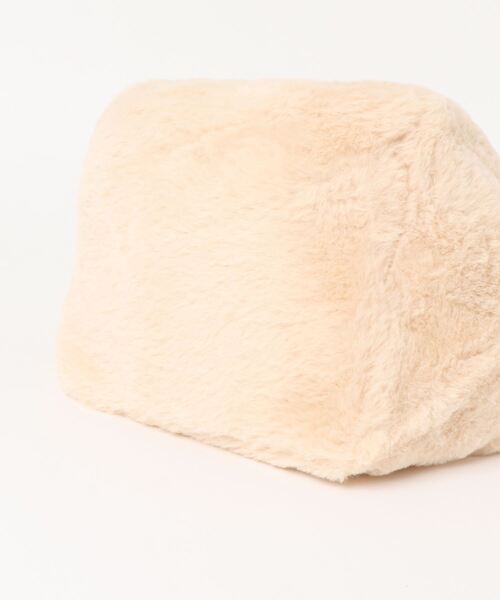 salle de bal（サルデバル）の「senbado / センバドー  ファー ミニョントート フェイクファー SDI（トートバッグ・レディース・その他2/ベージュ/その他1/ピンク/グレー/ブラック/マルーン/カーキ/ブラウン/その他3/グレー系その他・FREE）」の15枚目の写真