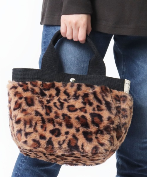 salle de bal（サルデバル）の「senbado / センバドー  ファー ミニョントート フェイクファー SDI（トートバッグ・レディース・その他2/ベージュ/その他1/ピンク/グレー/ブラック/マルーン/カーキ/ブラウン/その他3/グレー系その他・FREE）」の10枚目の写真