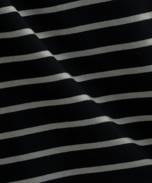 epnok(エプノック)の「ボーダールーズロンT(Tシャツ/カットソー・メンズ・オフホワイト/ブラック・SMALL/MEDIUM/LARGE)」の22枚目の写真