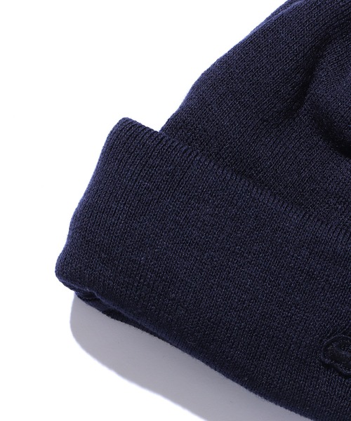 LACOSTE(ラコステ)の「LACOSTE/ラコステ アクリルウールワッチ ニット帽(ニットキャップ/ビーニー・メンズ・ネイビー・FREE)」の4枚目の写真