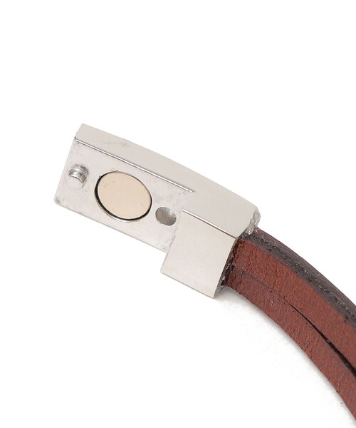 SHIPS any（シップス エニィ）の「SHIPS any: レザー マグネット ブレスレット◇（ブレスレット・メンズ・ダークブラウン/ブラウン/ブラック/ダークグレー・ONE SIZE）」の19枚目の写真