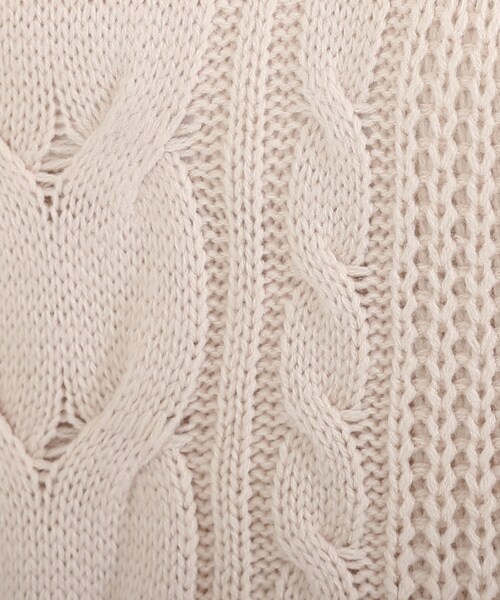 SHOO・LA・RUE（シューラルー）の「◆ケーブルミックスワンピース（ワンピース・レディース・ライトブルー/アイボリー/ブラック・03/02/04）」の17枚目の写真