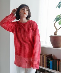 Birthday room | メッシュパイピングルーズプルオーバー(Tシャツ/カットソー)