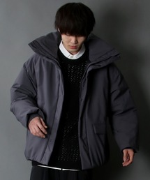 Stand collar Fiber Down jacket/スタンドカラー ファイバーダウンジャケット