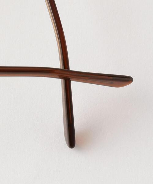 Steven Alan（スティーブンアラン）の「＜SHURON＞ FREEWAY/アイウェア（メガネ・メンズ・ダークブラウン/ブラック・2）」の7枚目の写真