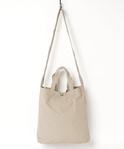 PR01.(ピーアールワン)の「「N/ordinary」CRUMPLE 3WAY SHOULDER BAG (SMALL)(ショルダーバッグ・メンズ・カーキ/パープル/ブラック/ベージュ/イエロー・FREE)」の8枚目の写真
