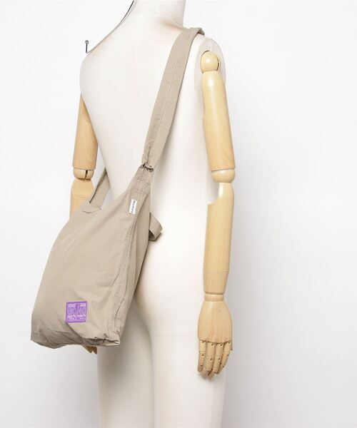 PR01.(ピーアールワン)の「「N/ordinary」CRUMPLE 3WAY SHOULDER BAG (SMALL)(ショルダーバッグ・メンズ・カーキ/パープル/ブラック/ベージュ/イエロー・FREE)」の7枚目の写真
