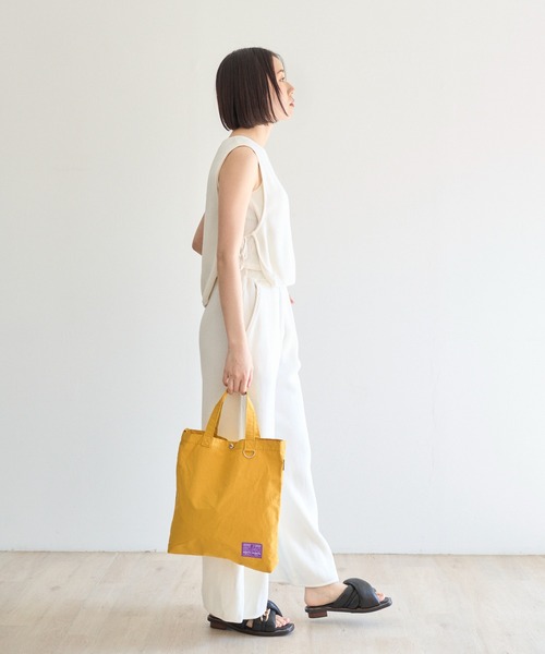 PR01.(ピーアールワン)の「「N/ordinary」CRUMPLE 3WAY SHOULDER BAG (SMALL)(ショルダーバッグ・メンズ・カーキ/パープル/ブラック/ベージュ/イエロー・FREE)」の22枚目の写真