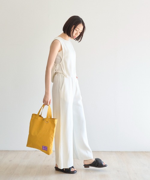 PR01.(ピーアールワン)の「「N/ordinary」CRUMPLE 3WAY SHOULDER BAG (SMALL)(ショルダーバッグ・メンズ・カーキ/パープル/ブラック/ベージュ/イエロー・FREE)」の20枚目の写真