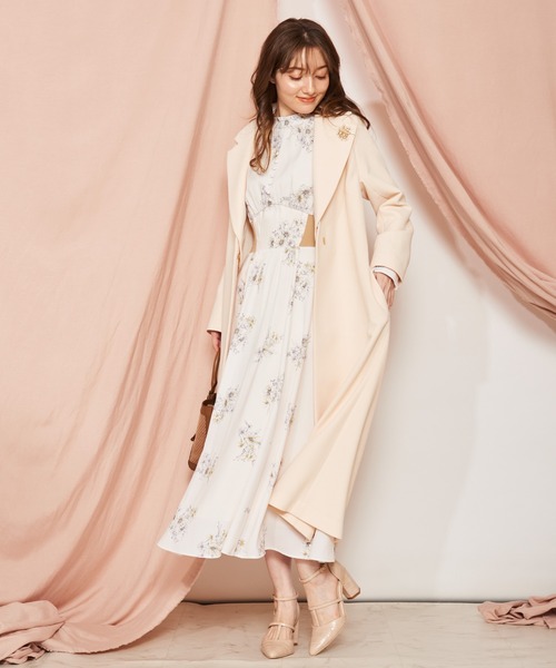 NOELA（ノエラ）の「ラインフラワーワンピ（ワンピース）」 - WEAR