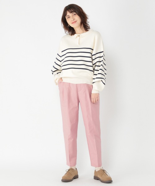 studio CLIP(スタディオクリップ)の「《kazumiさんコラボ》表情変わるニットプルオーバー(ニット/セーター・レディース・その他2/その他1/ブラック/その他3・FREE)」の14枚目の写真