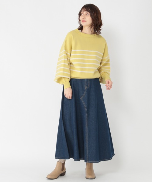 studio CLIP(スタディオクリップ)の「《kazumiさんコラボ》表情変わるニットプルオーバー(ニット/セーター・レディース・その他2/その他1/ブラック/その他3・FREE)」の17枚目の写真