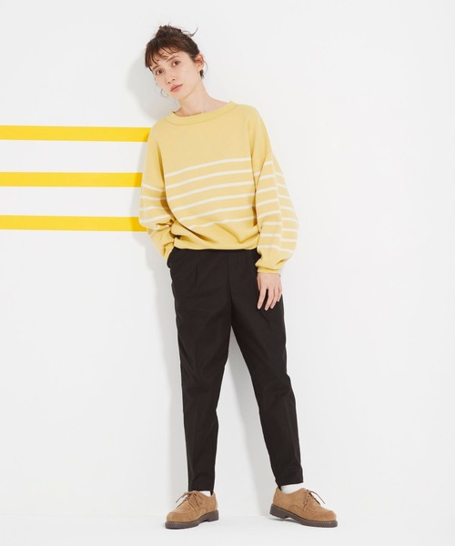 studio CLIP(スタディオクリップ)の「《kazumiさんコラボ》表情変わるニットプルオーバー(ニット/セーター・レディース・その他2/その他1/ブラック/その他3・FREE)」の7枚目の写真