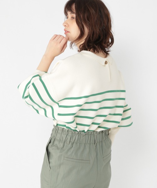 studio CLIP(スタディオクリップ)の「《kazumiさんコラボ》表情変わるニットプルオーバー(ニット/セーター・レディース・その他2/その他1/ブラック/その他3・FREE)」の11枚目の写真