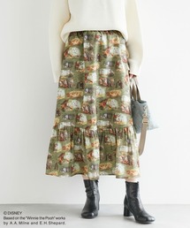 Disney | 【プー/ティガー】100エーカーの森柄スカート(スカート)