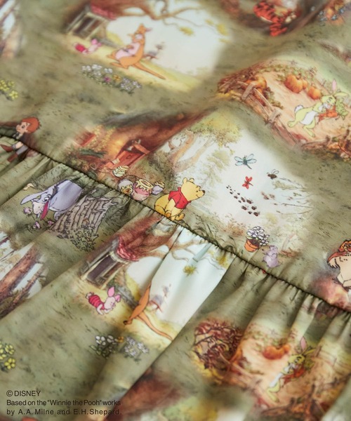 Disney(ディズニー)の「【プー/ティガー】100エーカーの森柄スカート(スカート・レディース・グリーン系その他2・38)」の9枚目の写真