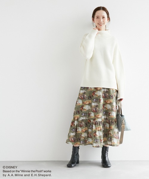 Disney(ディズニー)の「【プー/ティガー】100エーカーの森柄スカート(スカート・レディース・グリーン系その他2・38)」の8枚目の写真