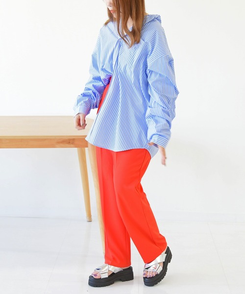 NOFALL（ノーフォール）の「厚底トラックソールクロスベルトサンダル（サンダル・レディース・ブラック/ホワイト/シルバー・L/3L/M/S/LL）」の9枚目の写真