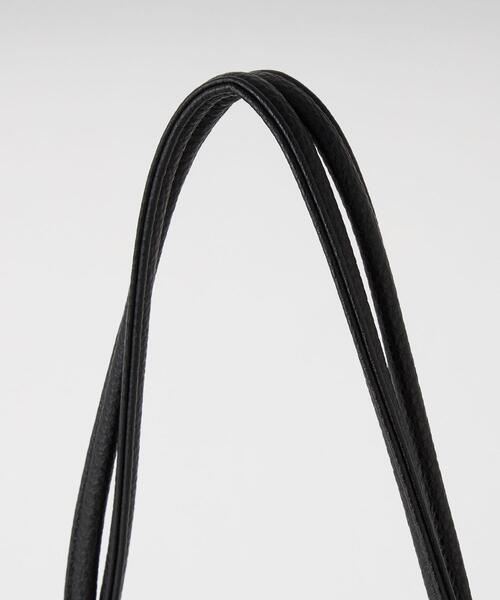 green label relaxing（グリーンレーベルリラクシング）の「チェーンハンドル 3WAY バッグ（ショルダーバッグ・レディース・ブラック/ベージュ/ライム・FREE）」の11枚目の写真