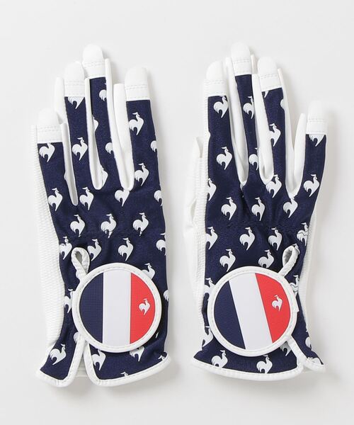 両手用全天候型ネイルフリートリコロールレディスゴルフグローブ レディース アクセサリー 小物 手袋 グローブ ゴルフ ゴルフウェア スポーツウェア ゴルフグッズ Le Coq Sportif Golf ルコックスポルティフゴルフ のファッション通販 Zozotown