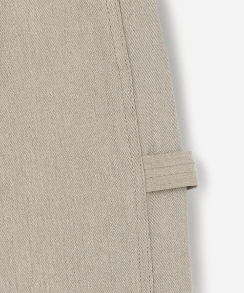 SERGE de bleu(サージ)の「SERGE de bleu | ペインターパンツ SERGE LINEN WOMEN(デニムパンツ・レディース・ダークネイビー/ベージュ・24/23)」の5枚目の写真