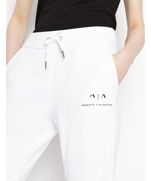【A|X アルマーニ エクスチェンジ】２トーンICON スウェットジョガーパンツ