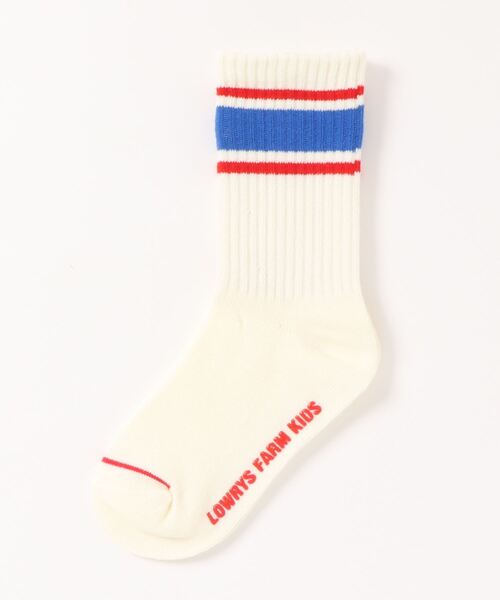 LOWRYS FARM(ローリーズファーム)の「ラインソックス 272883(ソックス/靴下・キッズ・ブラック/レッド/オレンジ/アイボリー・MEDIUM/LARGE)」の8枚目の写真