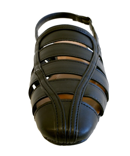 AmiAmi(アミアミ)の「バックストラップグルカサンダル(サンダル・レディース・ブラック/キャメル/ホワイト・L/LL/M/S)」の17枚目の写真