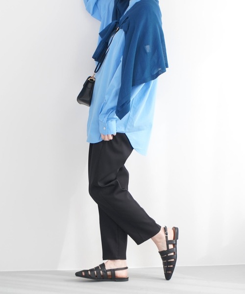 AmiAmi(アミアミ)の「バックストラップグルカサンダル(サンダル・レディース・ブラック/キャメル/ホワイト・L/LL/M/S)」の6枚目の写真